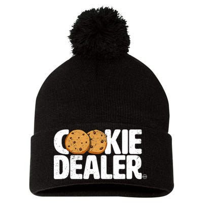 Cookie Dealer Cookie Lover Gift Cookie Baker Funny Pom Pom 12in Knit Beanie