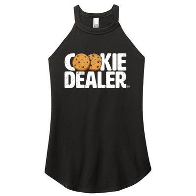 Cookie Dealer Cookie Lover Gift Cookie Baker Funny Women’s Perfect Tri Rocker Tank