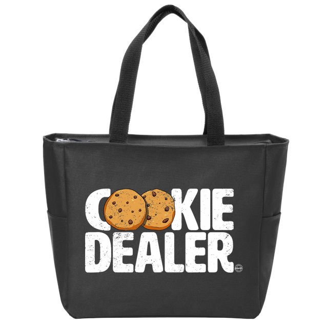 Cookie Dealer Cookie Lover Gift Cookie Baker Funny Zip Tote Bag