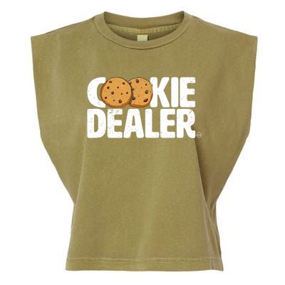 Cookie Dealer Cookie Lover Gift Cookie Baker Funny Garment-Dyed Women's Muscle Tee