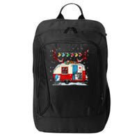 Cat Dog Camping Christmas Pajama Cute Puppy Kitten Camper Gift City Backpack