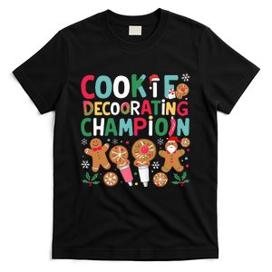 Cookie Decorating Champion Christmas Cookie Baking T-Shirt