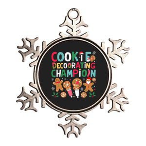 Cookie Decorating Champion Christmas Cookie Baking Metallic Star Ornament