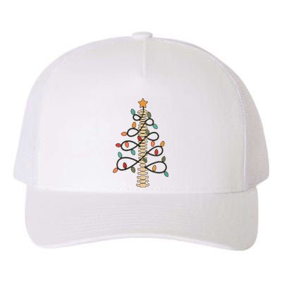 Chiropractor Doctor Christmas Lights Chiropractic Assistant Yupoong Adult 5-Panel Trucker Hat