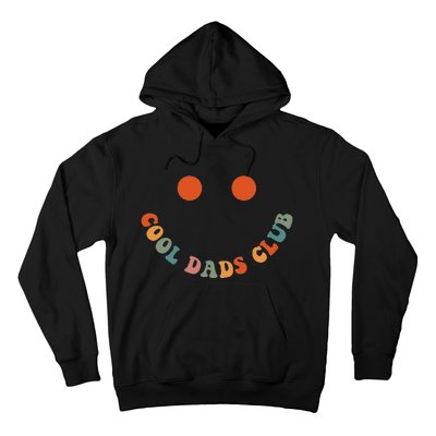 Cool Dads Club Retro Groovy Dad Fathers Day Hoodie