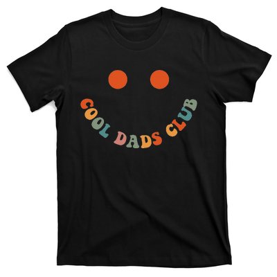 Cool Dads Club Retro Groovy Dad Fathers Day T-Shirt