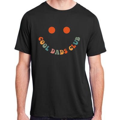 Cool Dads Club Retro Groovy Dad Fathers Day Adult ChromaSoft Performance T-Shirt