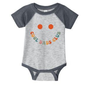 Cool Dads Club Retro Groovy Dad Fathers Day Infant Baby Jersey Bodysuit