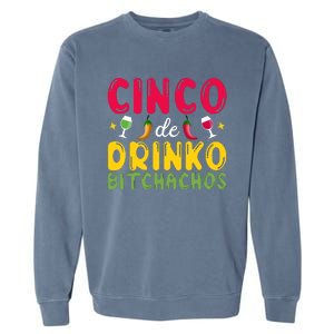 Cinco De Drinko Fiesta Garment-Dyed Sweatshirt