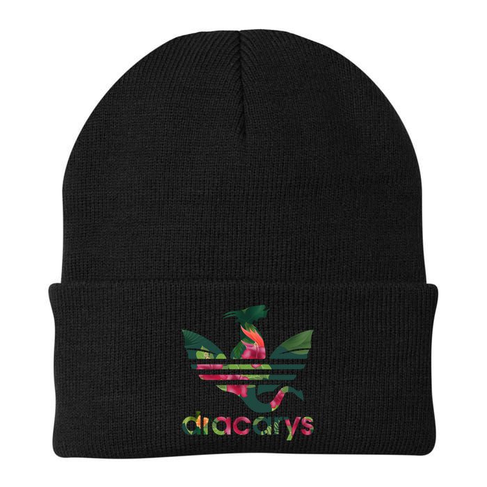 Cool Dracarys Dragon With Stripes Beanie