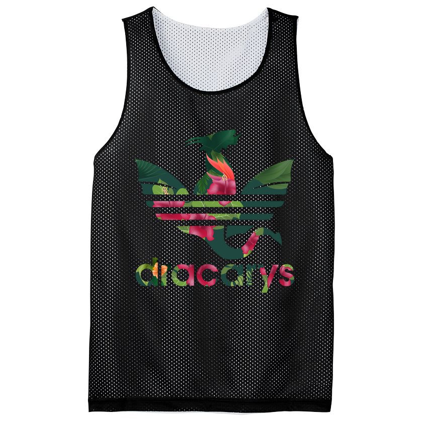 Cool Dracarys Dragon With Stripes Mesh Reversible Basketball Jersey Tank