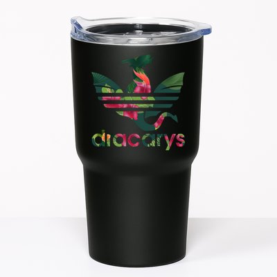 Cool Dracarys Dragon With Stripes Tumbler