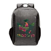 Cool Dracarys Dragon With Stripes Vector Backpack