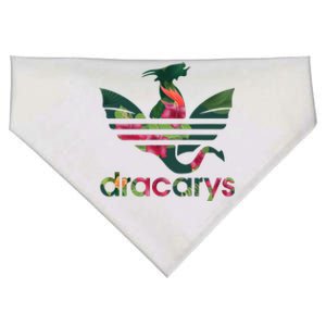 Cool Dracarys Dragon With Stripes USA-Made Doggie Bandana