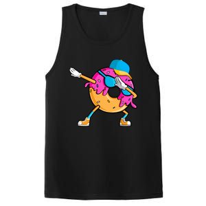 Cute Dabbing Donut Baking Chef Baker Doughnut Day Squad Crew Gift PosiCharge Competitor Tank