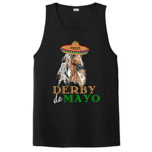 Cinco De Derby Gift Mexican Kentucky Horse Race Meaningful Gift PosiCharge Competitor Tank