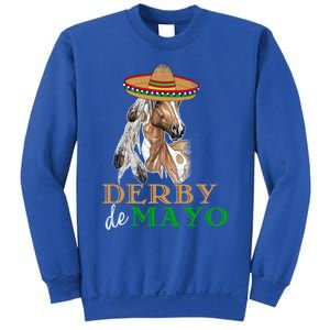 Cinco De Derby Gift Mexican Kentucky Horse Race Meaningful Gift Sweatshirt