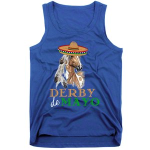 Cinco De Derby Gift Mexican Kentucky Horse Race Meaningful Gift Tank Top