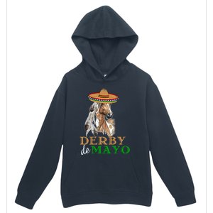 Cinco De Derby Gift Mexican Kentucky Horse Race Meaningful Gift Urban Pullover Hoodie