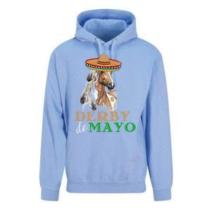 Cinco De Derby Gift Mexican Kentucky Horse Race Meaningful Gift Unisex Surf Hoodie