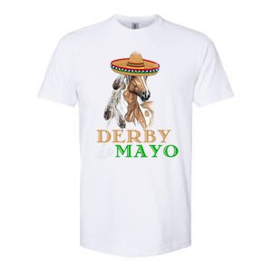 Cinco De Derby Gift Mexican Kentucky Horse Race Meaningful Gift Softstyle CVC T-Shirt