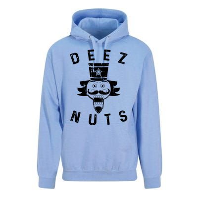 Crazy Dog Deez Nuts Funny Unisex Surf Hoodie