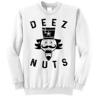 Crazy Dog Deez Nuts Funny Sweatshirt