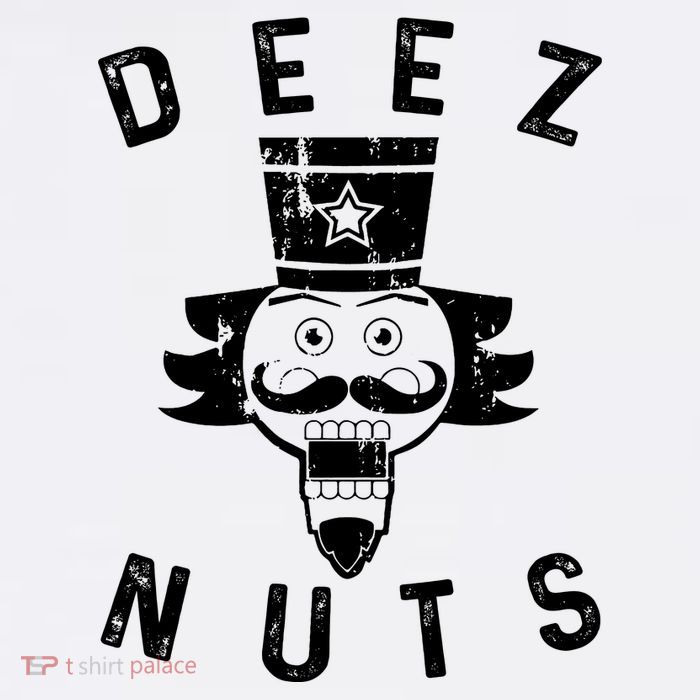 Crazy Dog Deez Nuts Funny Tall T-Shirt