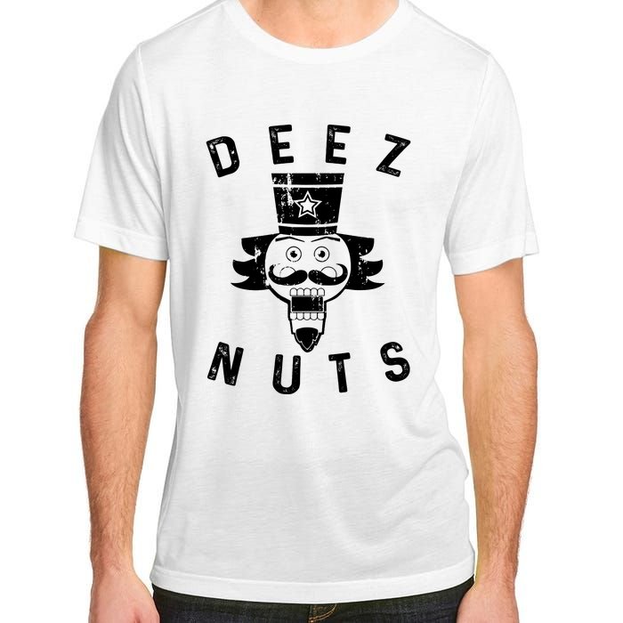 Crazy Dog Deez Nuts Funny Adult ChromaSoft Performance T-Shirt