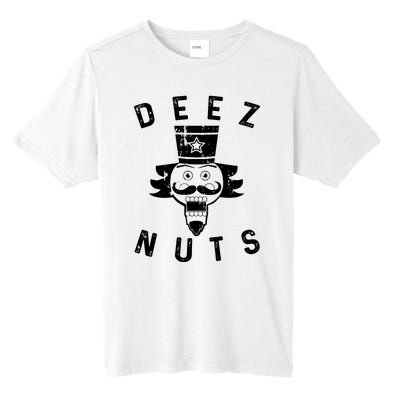 Crazy Dog Deez Nuts Funny Tall Fusion ChromaSoft Performance T-Shirt