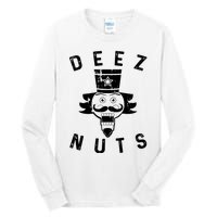 Crazy Dog Deez Nuts Funny Tall Long Sleeve T-Shirt