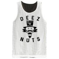 Crazy Dog Deez Nuts Funny Mesh Reversible Basketball Jersey Tank