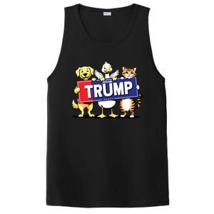 Cat Duck Dog Pets For Trump PosiCharge Competitor Tank