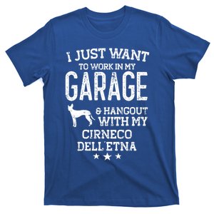 Cirneco Dell’etna Dad Car Garage Hangout Gift T-Shirt