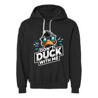 Cool Duck Don`T Duck Me Garment-Dyed Fleece Hoodie