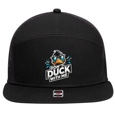 Cool Duck Don`T Duck Me 7 Panel Mesh Trucker Snapback Hat