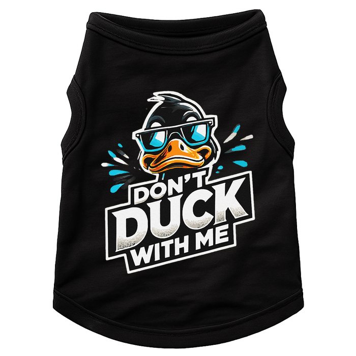 Cool Duck Don`T Duck Me Doggie Tank
