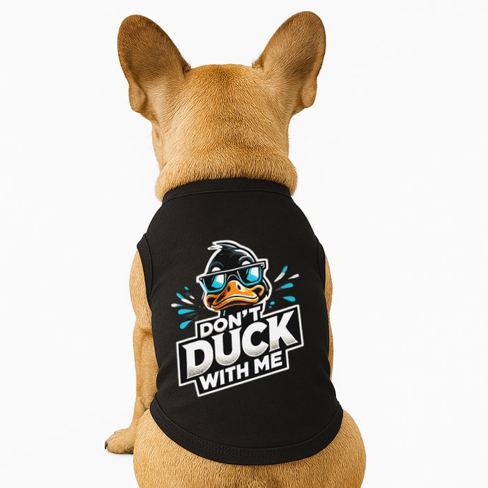 Cool Duck Don`T Duck Me Doggie Tank