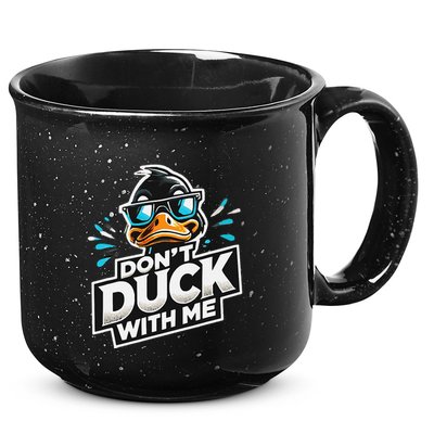 Cool Duck Don`T Duck Me 15oz Campfire Ceramic Mug