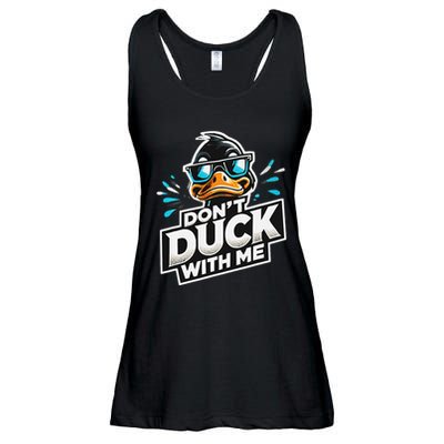 Cool Duck Don`T Duck Me Ladies Essential Flowy Tank