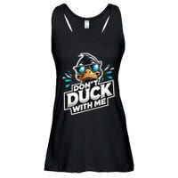 Cool Duck Don`T Duck Me Ladies Essential Flowy Tank