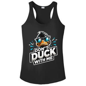 Cool Duck Don`T Duck Me Ladies PosiCharge Competitor Racerback Tank