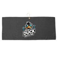 Cool Duck Don`T Duck Me Large Microfiber Waffle Golf Towel