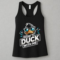 Cool Duck Don`T Duck Me Womens Tank Top