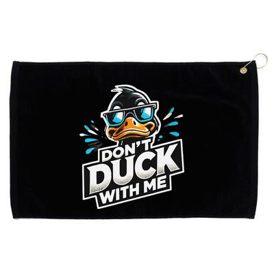 Cool Duck Don`T Duck Me Grommeted Golf Towel