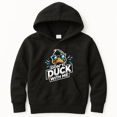 Cool Duck Don`T Duck Me Kids Hoodie