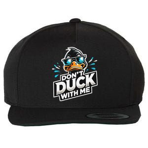 Cool Duck Don`T Duck Me Wool Snapback Cap