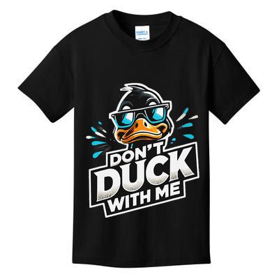 Cool Duck Don`T Duck Me Kids T-Shirt