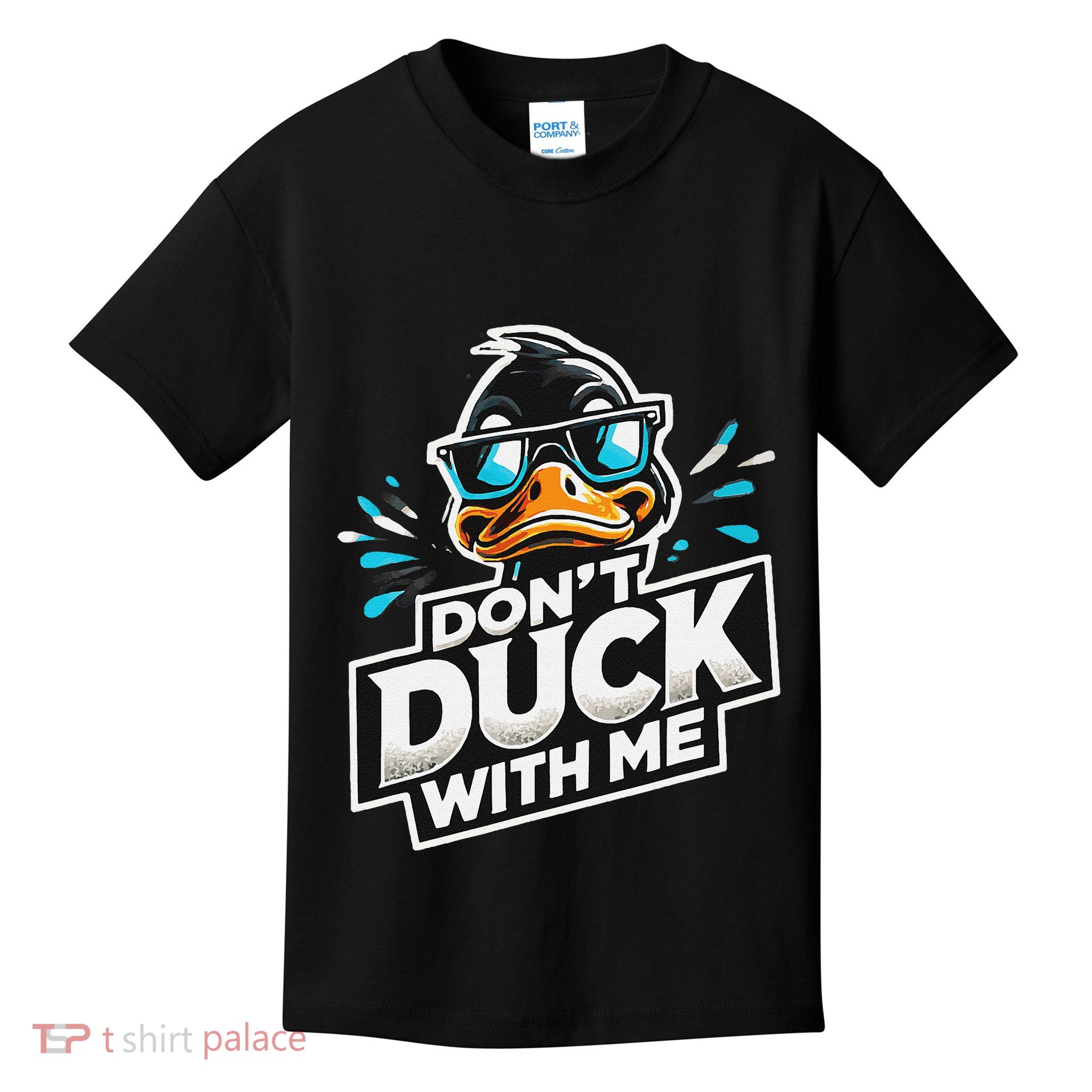 Cool Duck Don`T Duck Me Kids T-Shirt