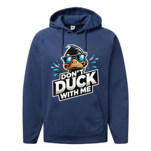 Cool Duck Don`T Duck Me Performance Fleece Hoodie